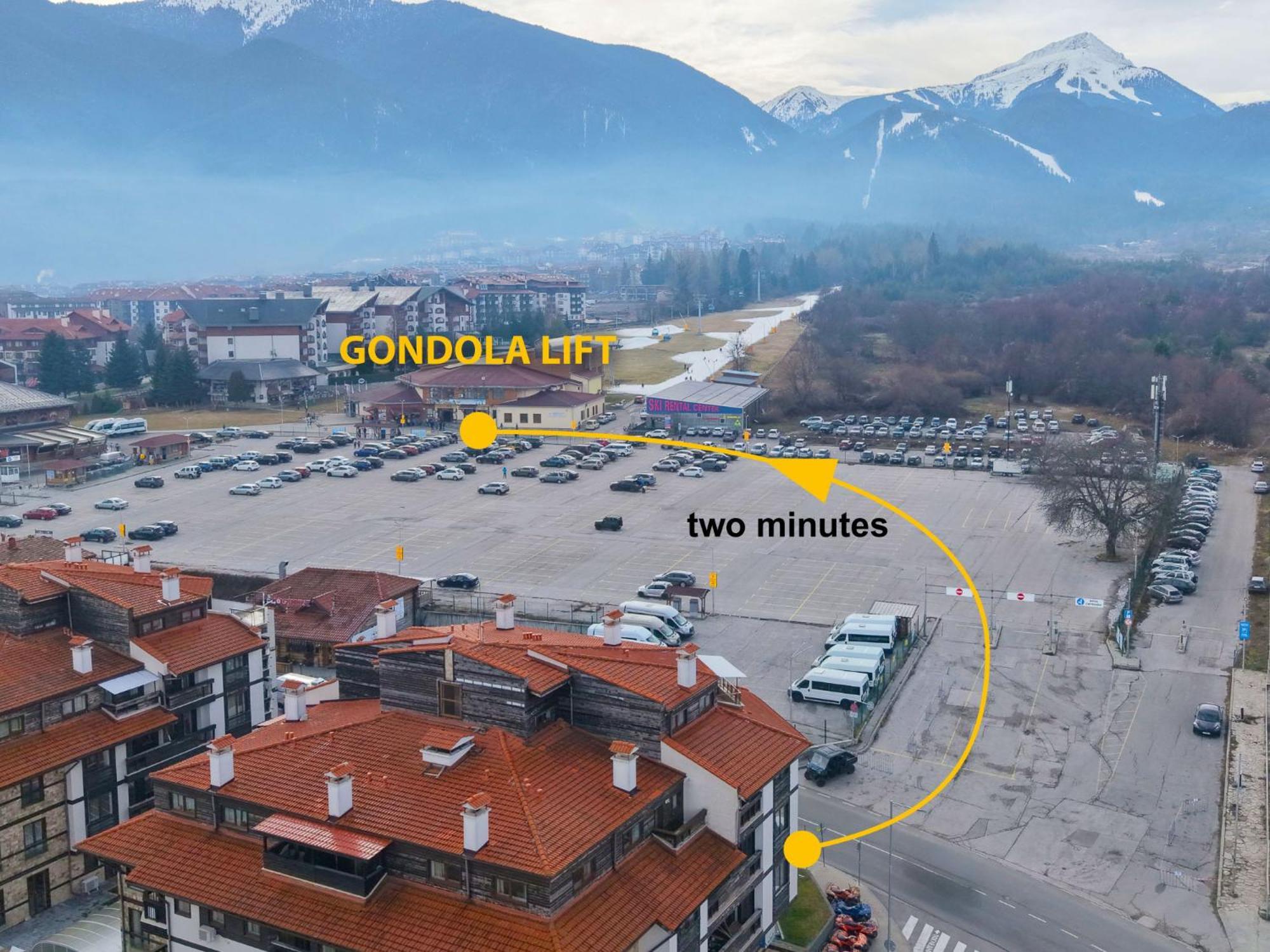 Great Location Near Lift Apartment Bansko Luaran gambar